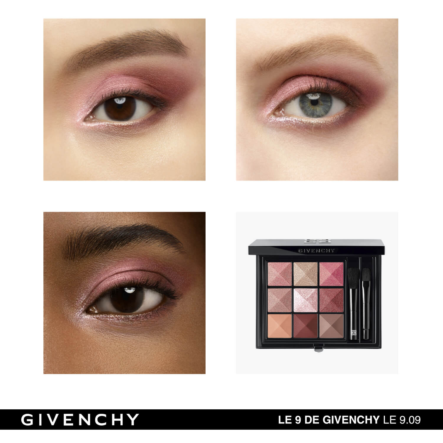 LE 9 (PALETA DE SOMBRAS PARA OJOS DE ALTA PIGMENTACIÓN Y 12 HORAS DE DURACIÓN)